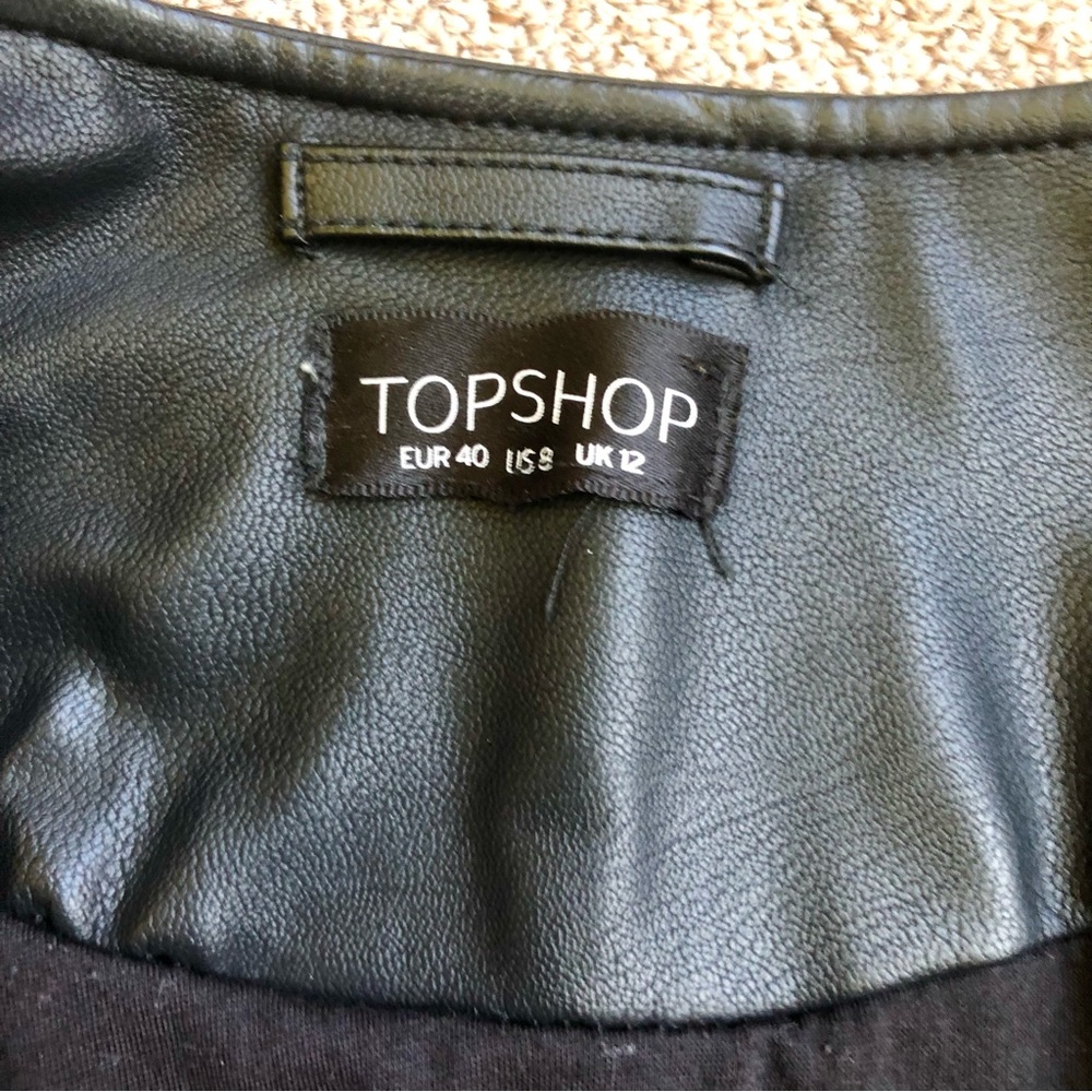 TOPSHOP ROCK & ROLL JACKET - Picture 2 of 7